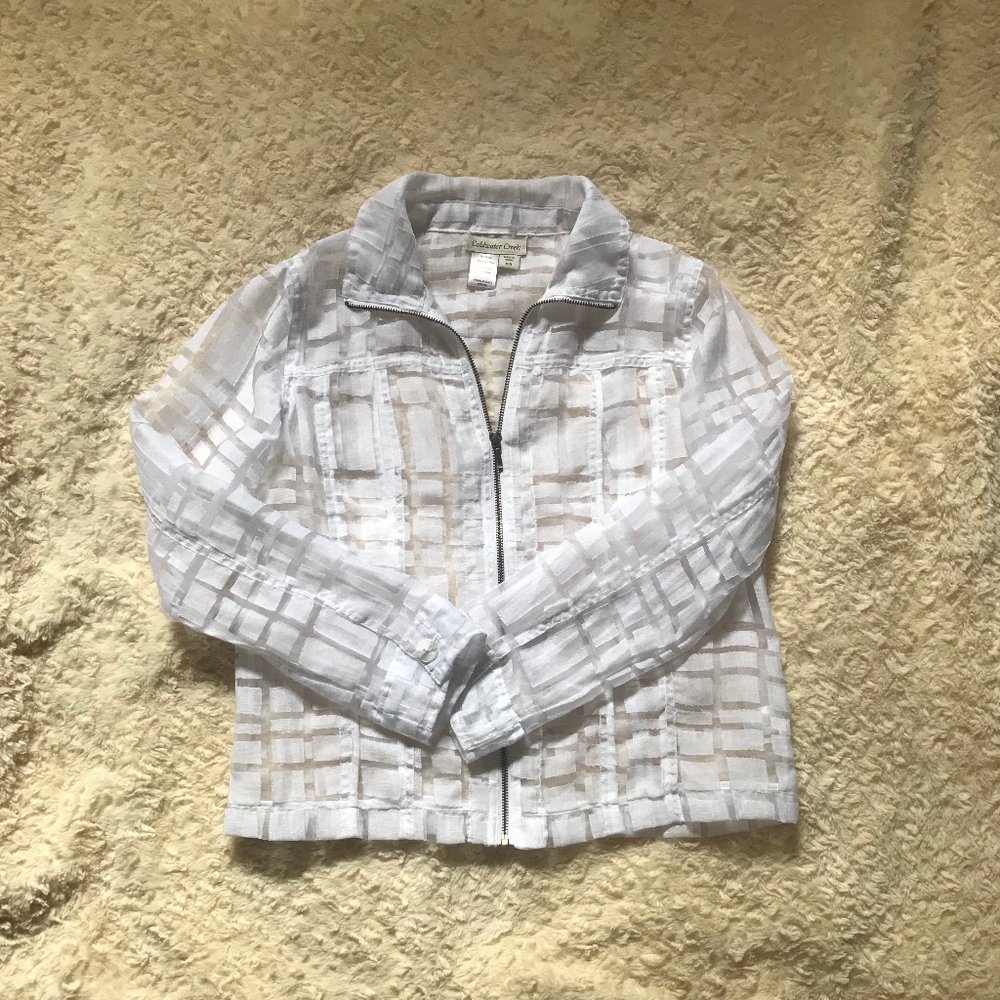 🔥SALE🔥Coldwater Creek White Jacket. P10